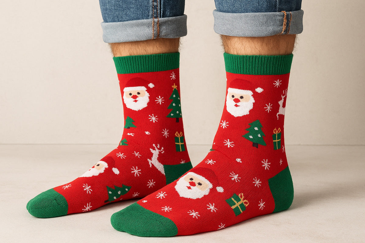 men christmas dress socks Tree Men's tumble dry Men's Holiday Socks Sock
