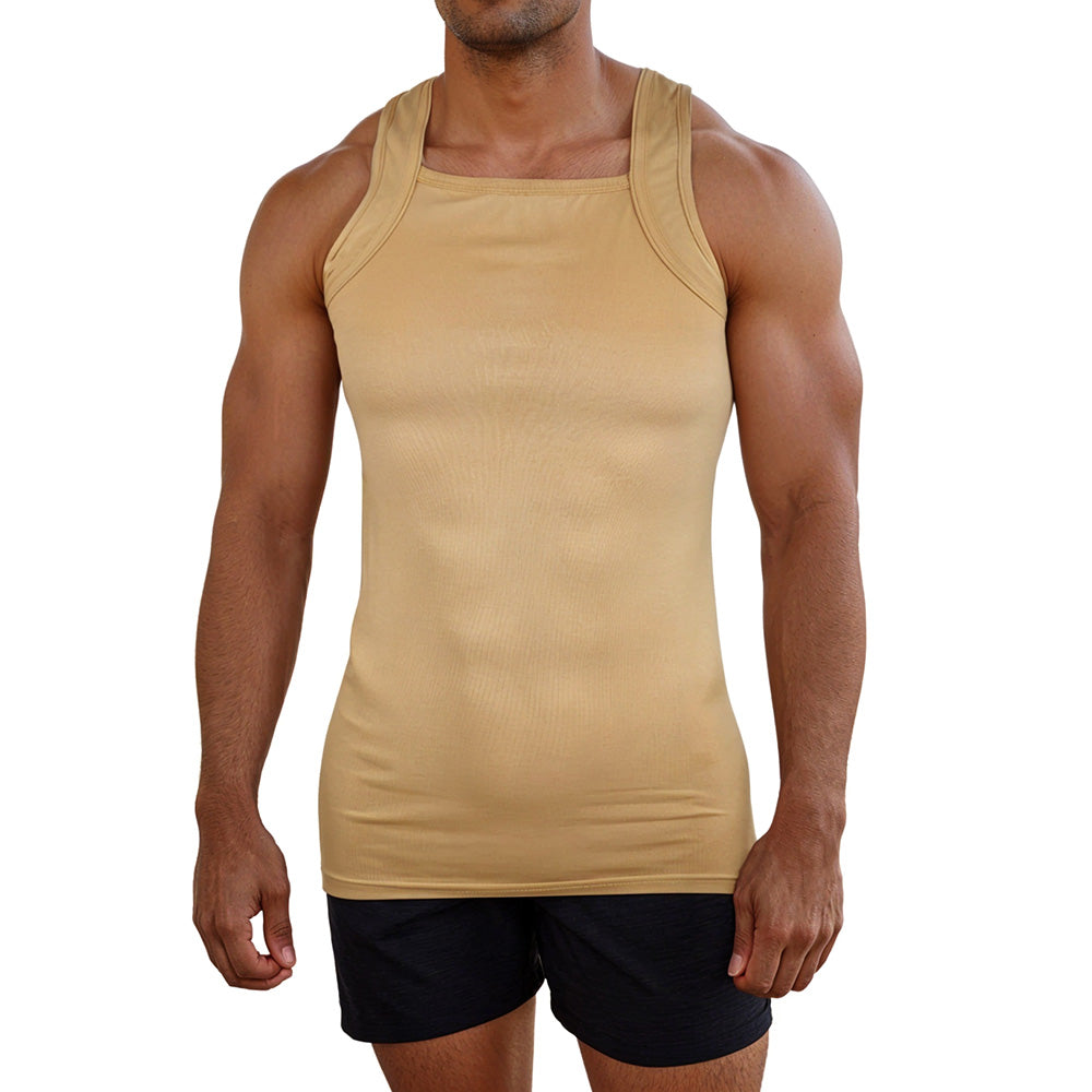 Square Cut Tank Top for Men