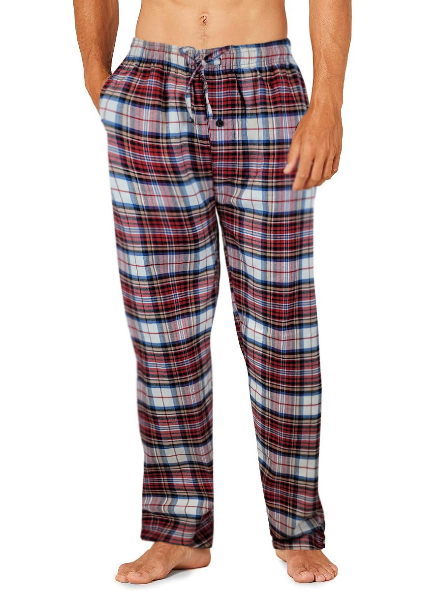 Cotton Lounge Pajama Pants for Men | S-6XL | Different Touch (3 Pack)