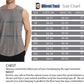 Crew Neck Muscle Tank Top | Active Gym Sleeveless | Men’s (2 Pack)