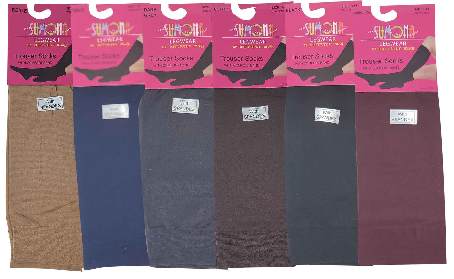 Knee High Trouser Socks | Women's Opaque (6 Pairs)