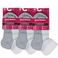 Quarter Socks | Dr Motion Compression Socks | Solid Half-Cushion ( 6 Pack )