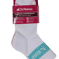 Mid-Crew Compression Socks | White Bee Kind Half-Cushion | Dr Motion ( 2 Pack )
