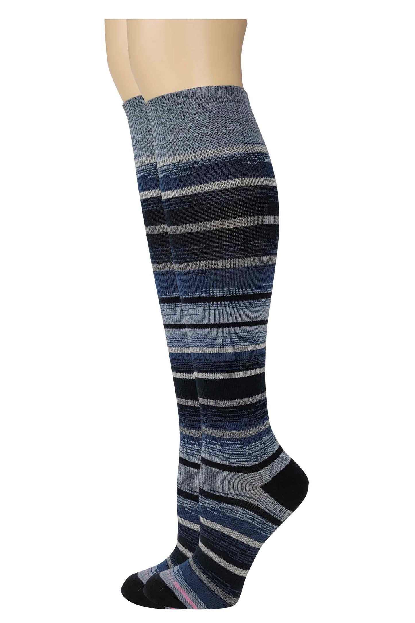Knee High Compression Socks | Ombre Design | Women's (1 Pair)