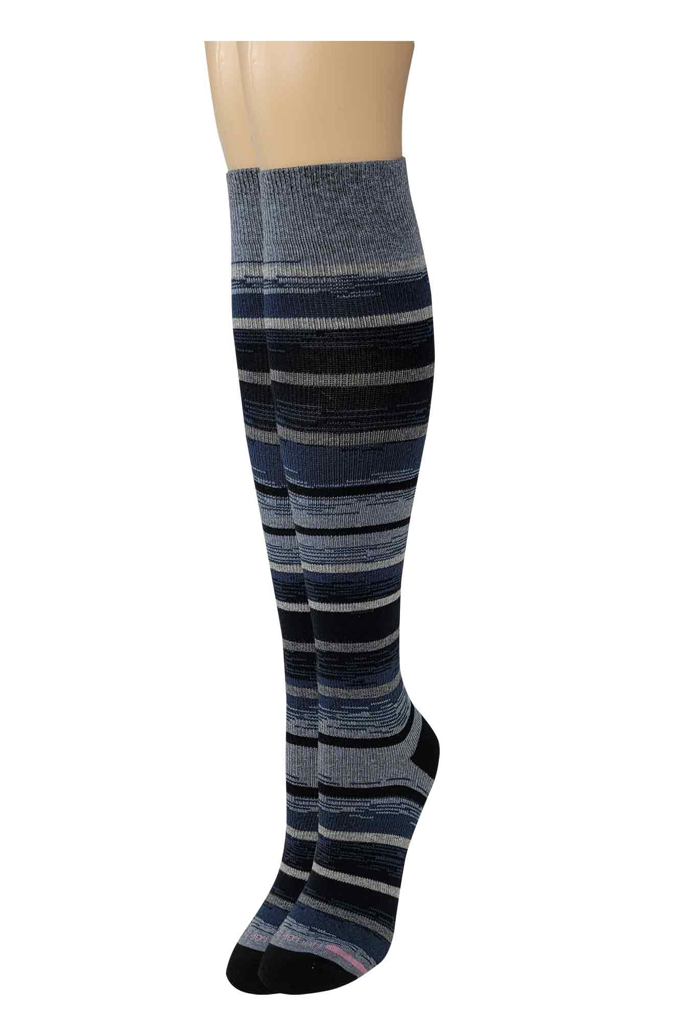 Knee High Compression Socks | Ombre Design | Women's (1 Pair)