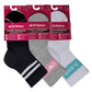 Mid-Crew Compression Socks | Assorted Half-Cushion | Dr Motion ( 6 Pairs )