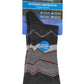 Compression Crew Socks | Abstract Mountain Half-Cushion | Dr Motion Men ( 1 Pair )