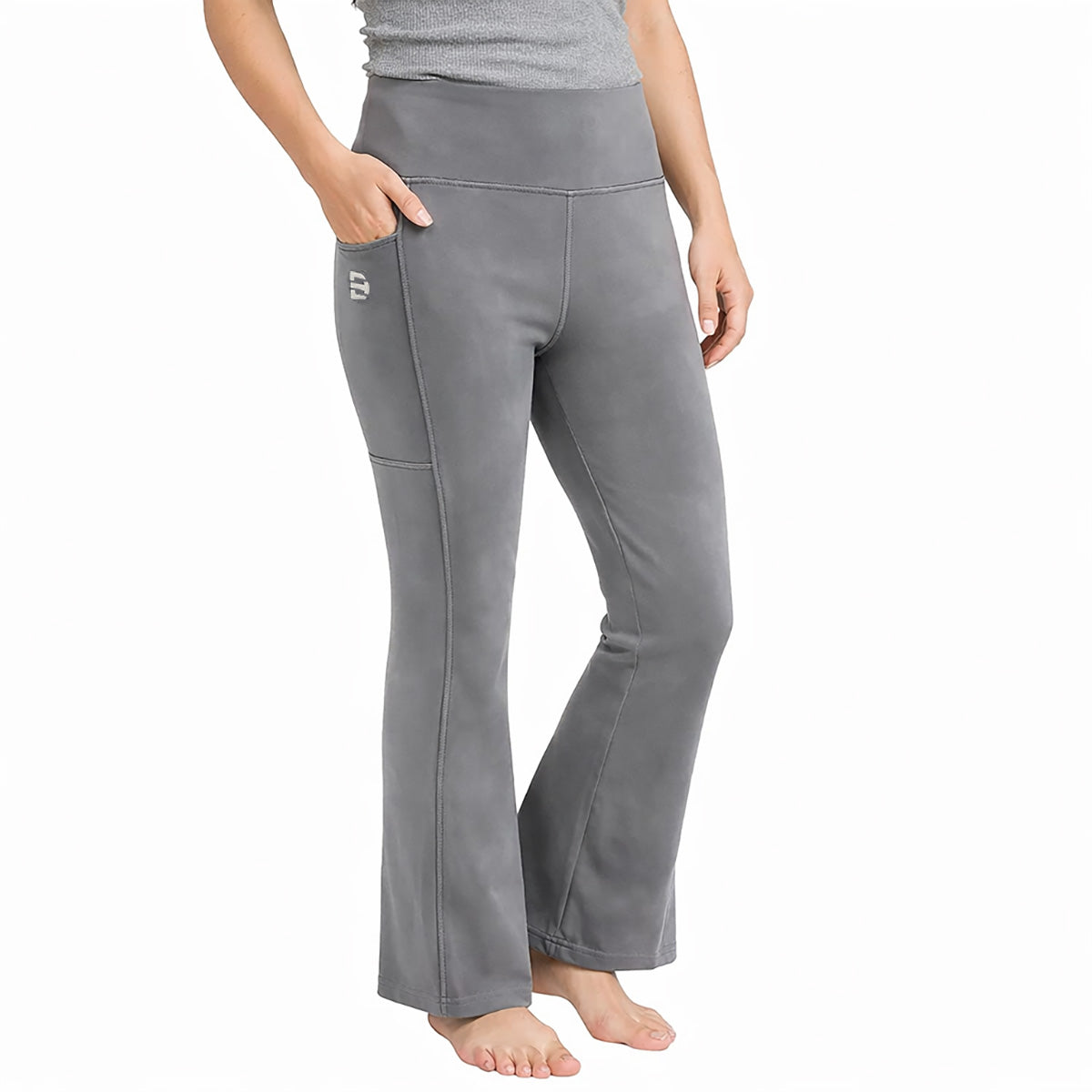 Women’s Flared Yoga Pants with Pockets | Tummy Control | Squat Proof | Different Touch