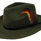 Wide Brim Cowboy Hat | Outback Crushable Wool