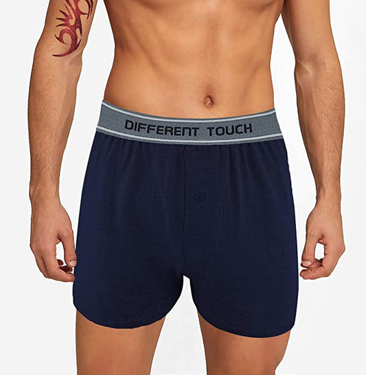 Knit Boxers Underwear | Exposed Waistband | Men's (6 Pack)