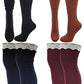 Thigh High Winter Boot Socks 