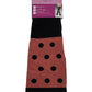 Compression Knee High Socks | Polka Dots Design | Womens (1 Pair)