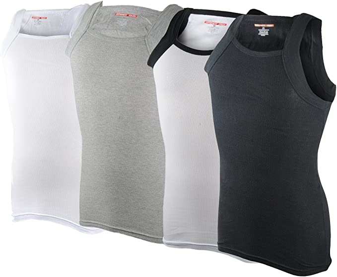 Different Touch  men Square cut G Unit Tank Tops