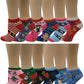 Low Cut Socks | Christmas Design | Women 12 Pairs