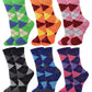 Women 6 Pairs Pack Aryle Design Novelty Dress Socks