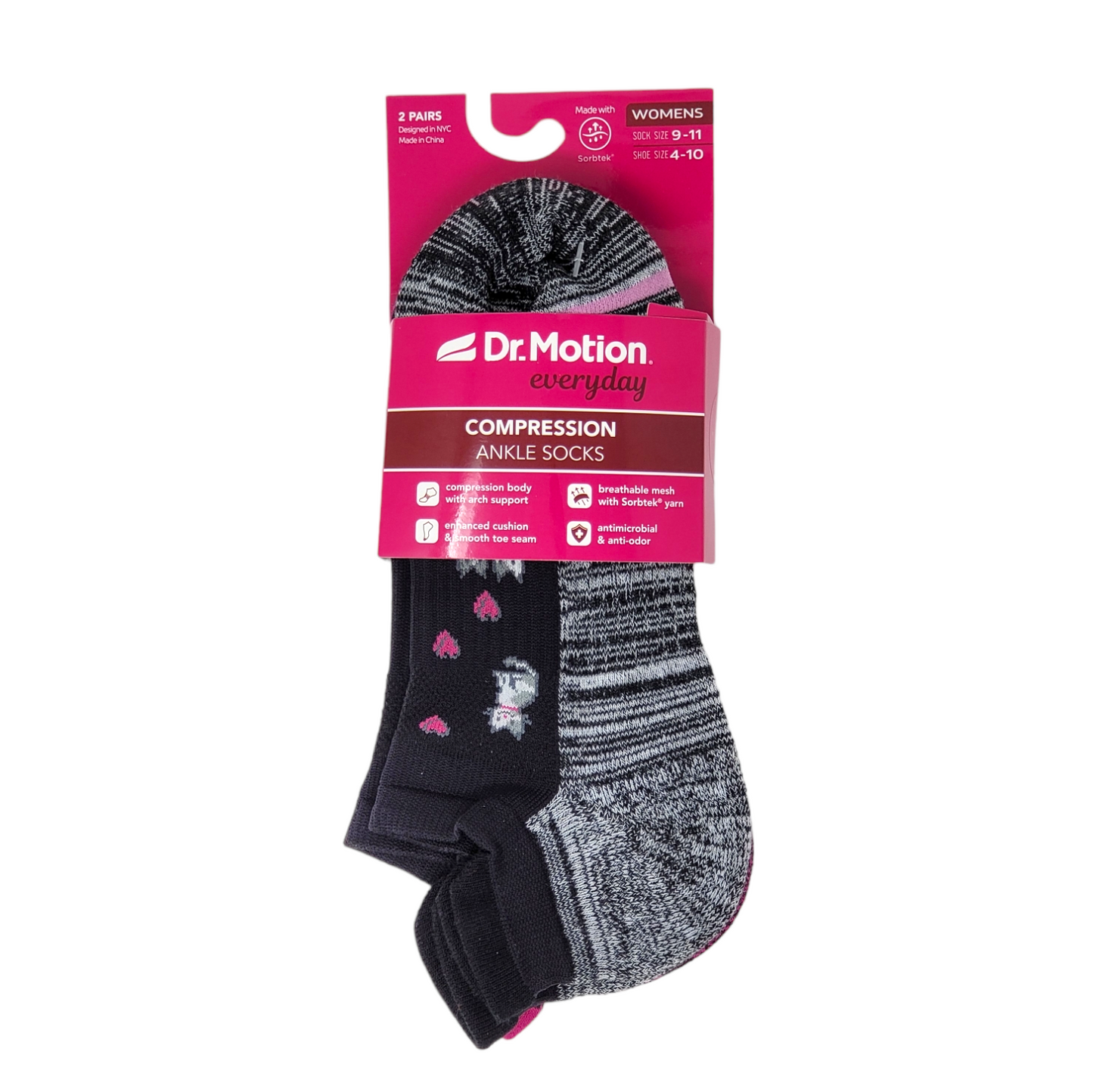 Dr. Motion Ankle Compression Socks