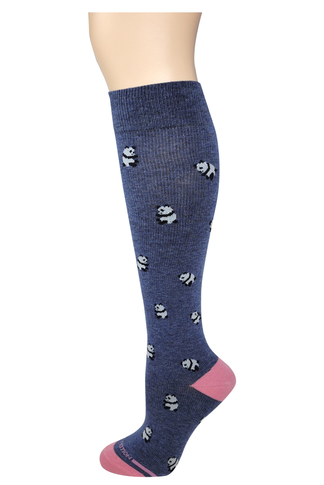 Knee High Compression Socks | Panda Design | Women's (1 Pair)