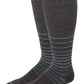 Compression Knee High Socks | Jacquard Stripe| Men's (1 Pair)