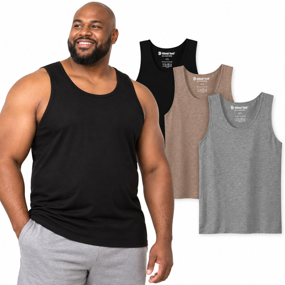 Men's Big & Tall Tank Tops