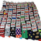 Bulk Wholesale Lot Dress Socks | Assorted Designs | Men (50 Pairs)