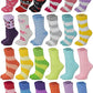 Bulk Wholesale Lot Slipper Socks | Assorted Non-Skid Home Socks | Women (24 Pairs)