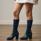 Knee High Boot Socks | Winter Cable Knit  Multi Color | Womens (6 pairs)