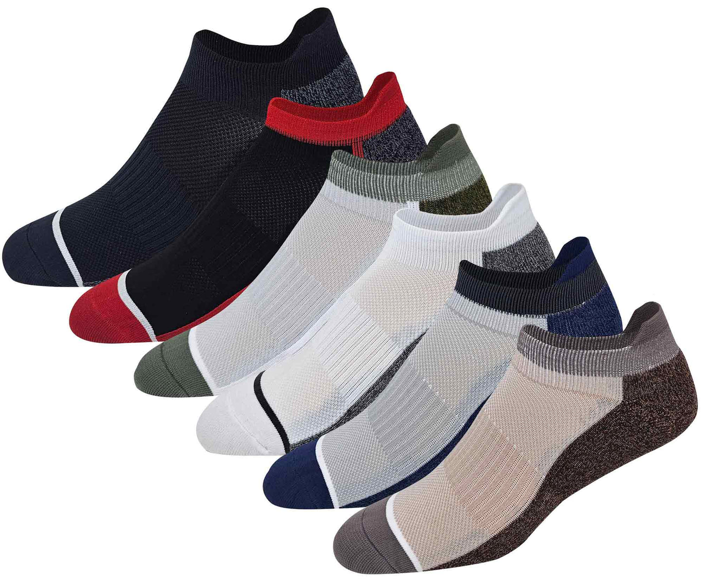 Ankle Compression Socks | Everyday Men's Socks (6 Pack)