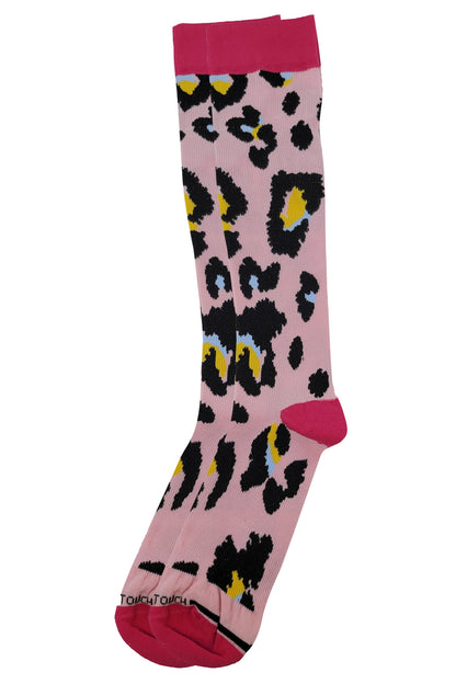 Compression Knee High Socks | Animal Print Design | Women (1 Pair)