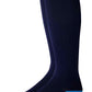 Knee-High Compression Socks | Solid Colors Nylon Sports | Unisex (1 Pair)
