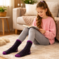 Kids wearing soft novelty crew socks for all-day comfort