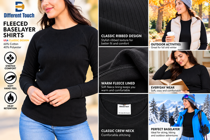 Base Layer Thermal Top | Fleeced Winter Warm