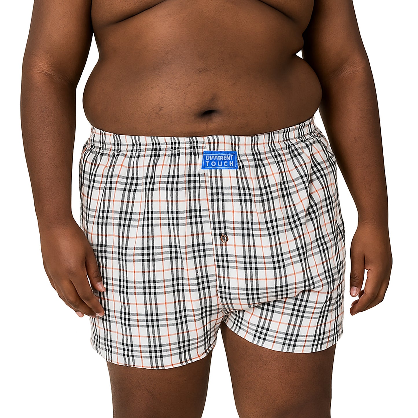 Men's 100% Boxer Shorts Underwear in S-6XL Sizes - Explore the Big and Tall Collection | Three-Pack  Different Touch