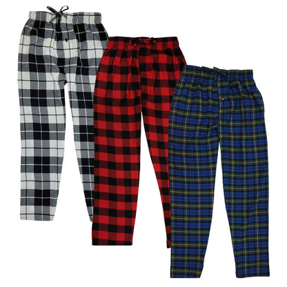 Cotton Lounge Pajama Pants for Men | S-6XL | Different Touch (3 Pack)
