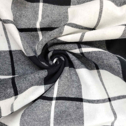 Cotton Lounge Pajama Pants for Men | Plaid S-6XL | Different Touch