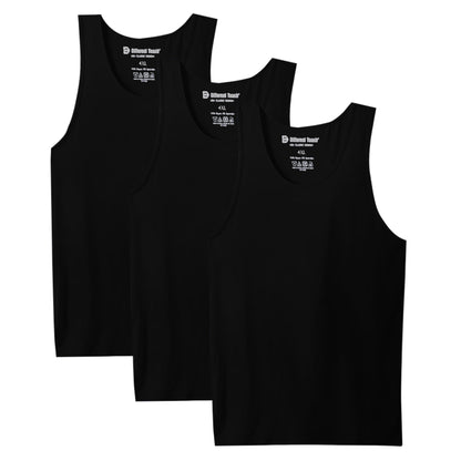 Men’s Bamboo Rayon Undershirt Tank Tops | Big & Tall A-Shirts (3-Pack)