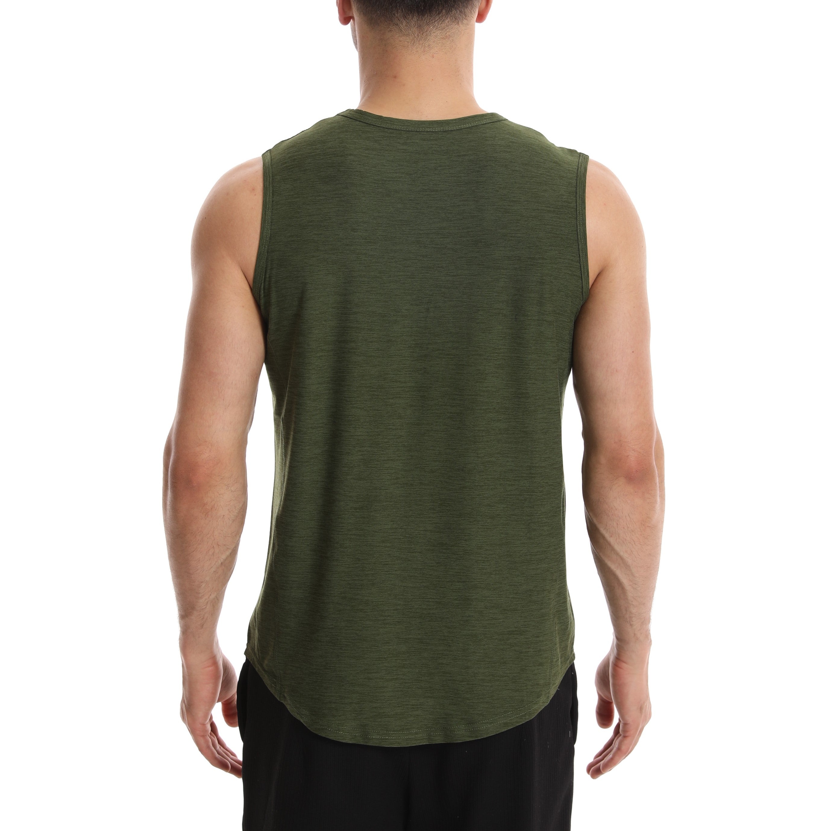 Crew neck tank top mens hot sale