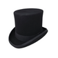 Different Touch 100% Wool Felt Victorian Mad Hatter Tall Magic Top Hats with Box