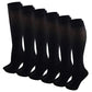 Knee-High Trouser Socks | Opaque Assorted | Sumona Womens (12 Pairs)