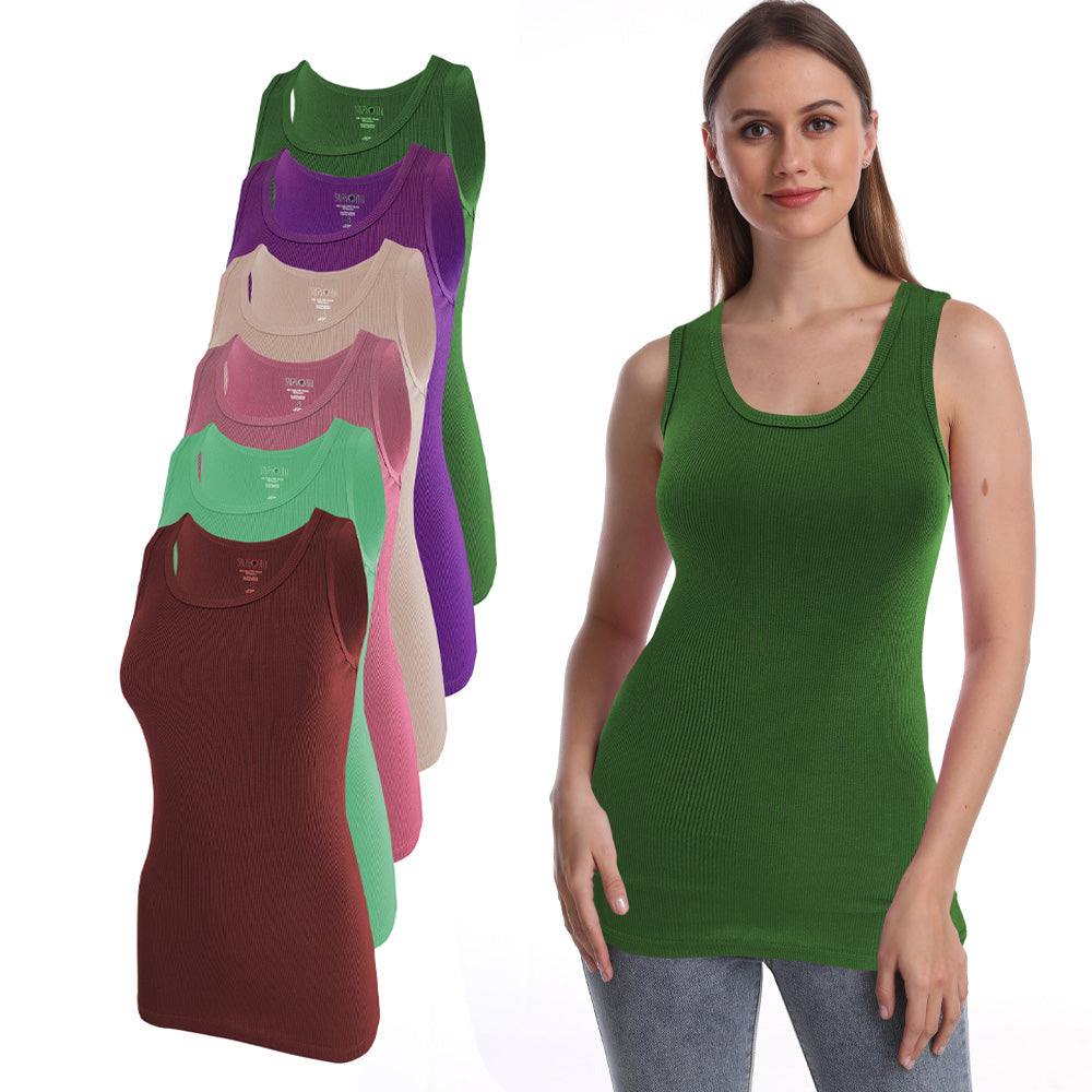 Tank Top Remove Women’s Tank Tops – Ribbed, Mock Neck & Cotton Sleeveless Tops ...