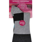 Compression Crew Socks | Outdoor Assorted Half-Cushion | Dr Motion ( 3 Pairs )