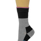 Compression Crew Socks | Outdoor Assorted Half-Cushion | Dr Motion ( 3 Pairs )