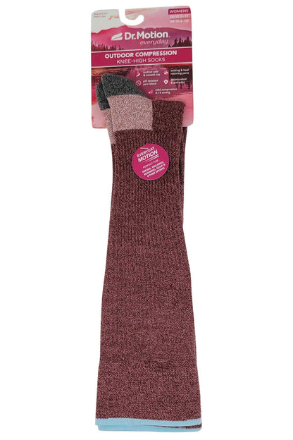 Everyday wear of women’s compression knee-high socks for work and long hours on feet.