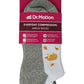 Ankle Compression Socks | Dr Motion Socks |Hedgehog (2 Pack)