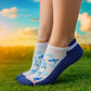 Ankle Compression Socks for women |Travel| Dr. Motion (2 Pack)