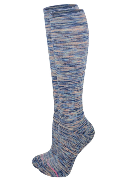 Compression Knee-High Socks for Women | Outdoor Half-Cushion | 8–15 mmHg | Dr. Motion (1 Pair)