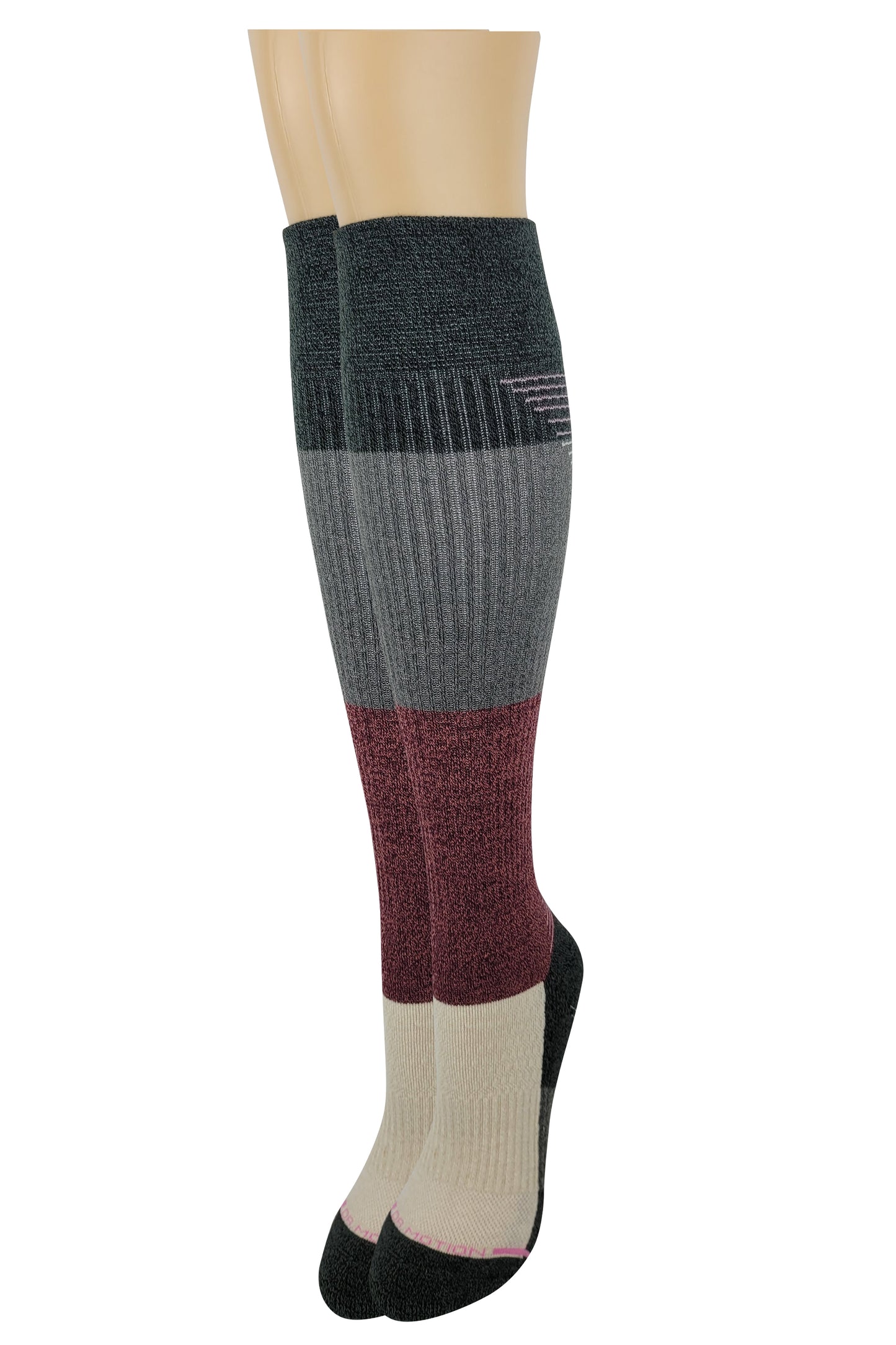 Compression Knee-High Socks | Outdoor Half-Cushion | 8-15 mmHg Dr Motion ( 1 Pair )