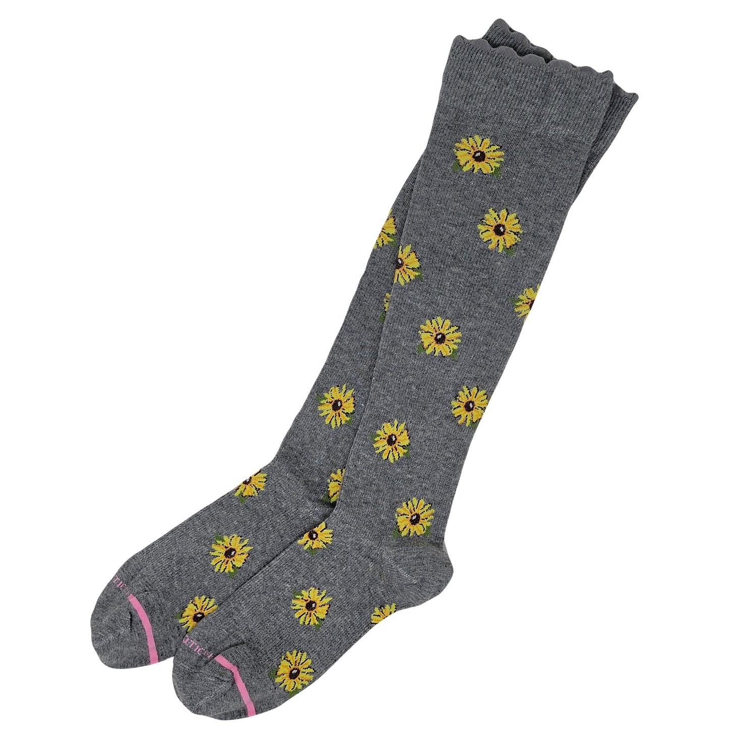 Compression Knee High Socks for women | SUNFLOWERS