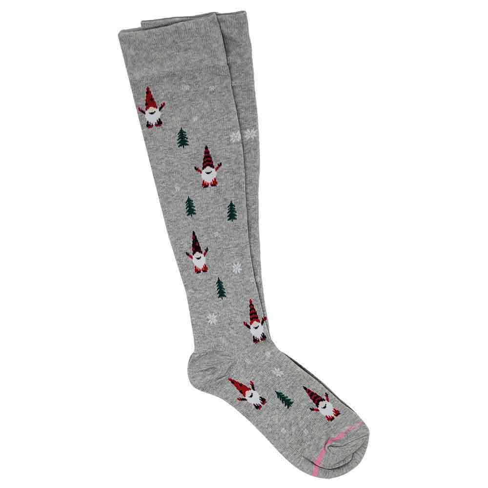 Knee-High Compression Socks | Christmas Gnome Dr. Motion | Women (1 Pair)