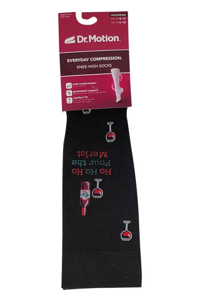 Dr motion compression sale knee high socks