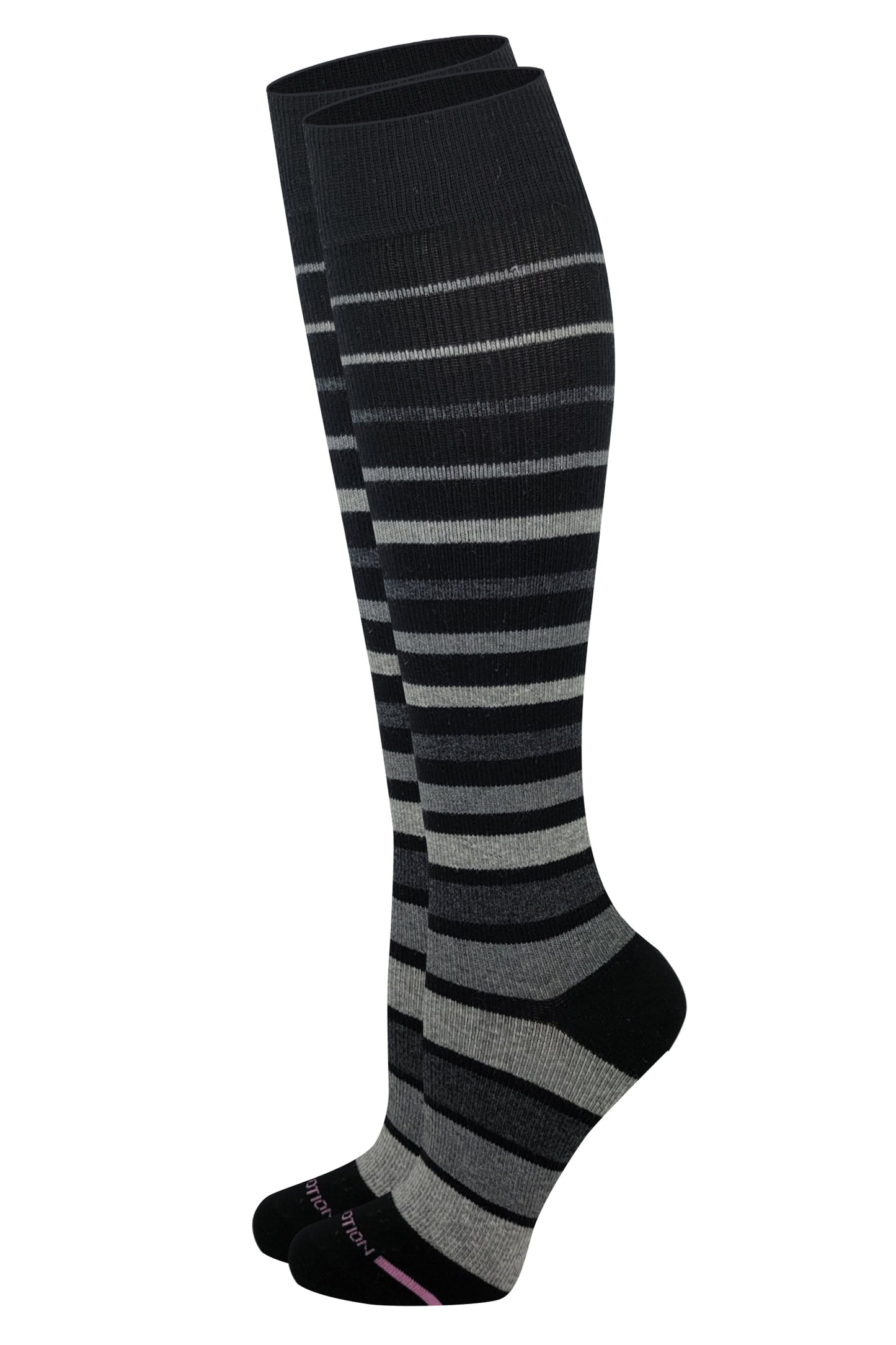 Compression Knee High Socks for women | Striped